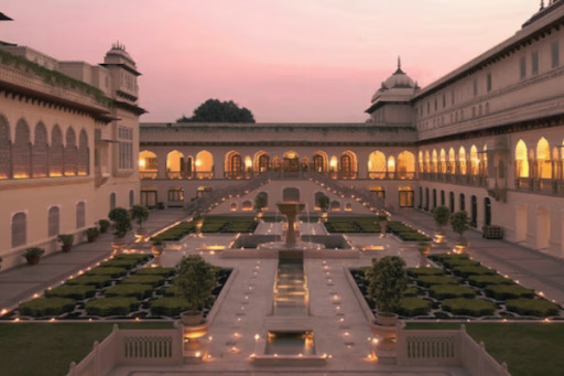 taj rambagh palace - best places for pre-wedding shoots