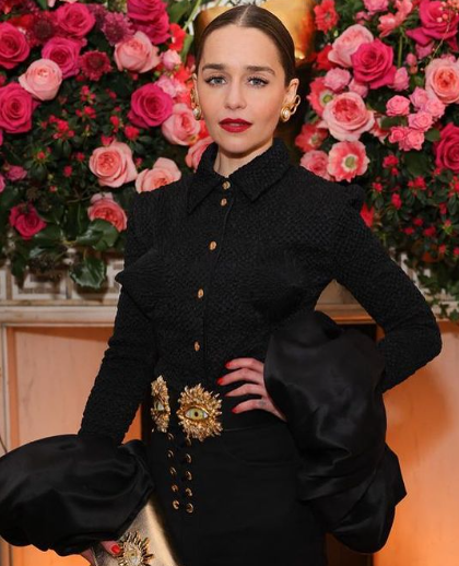 4. Emilia Clarke - 15 Countries with the Most Beautiful Woman in the World
