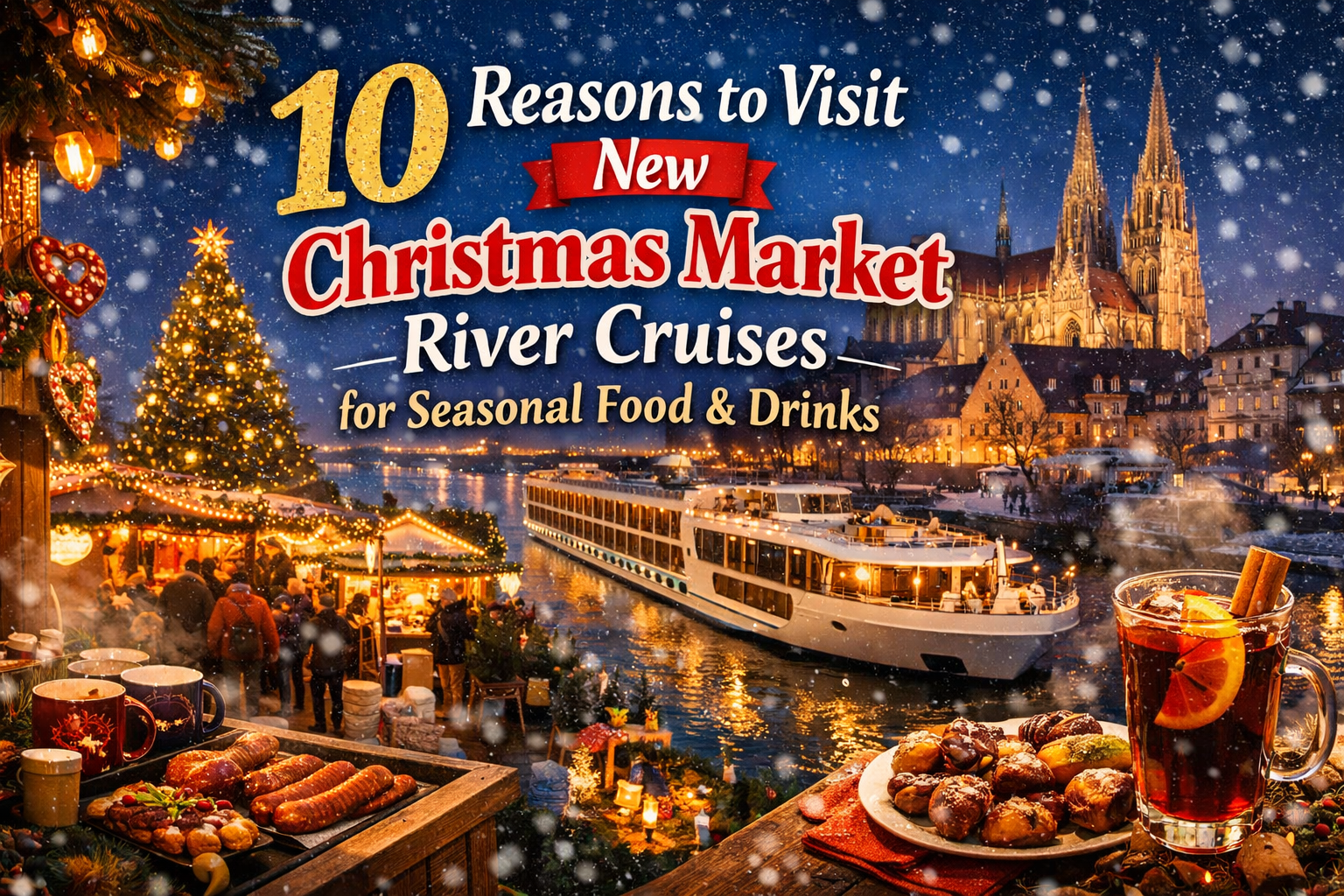10 Reasons to visit New Christmas Market River Cruises