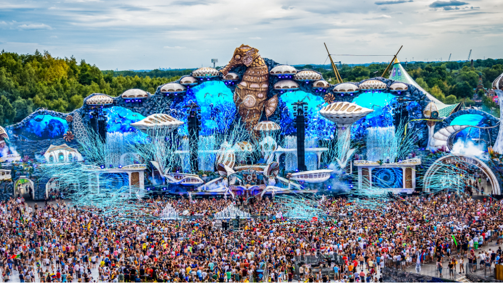 Tomorrowland Belgium EDM festival, one of the top 10 concert around the world