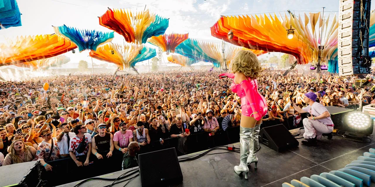 top 10 concerts in 2026 Coachella Valley Music Festival crowd in California, one of the top 10 concert around the world