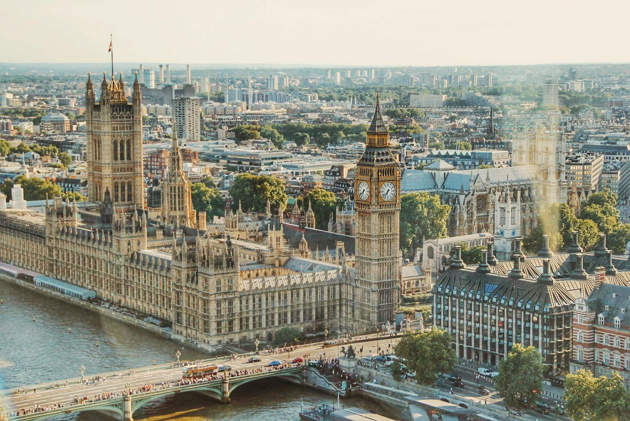 London in England is one of the most famous travel places in the world