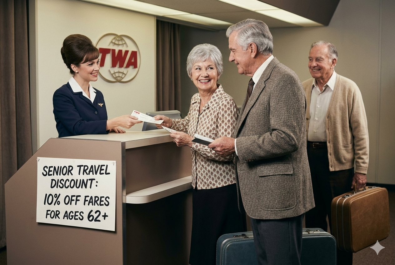 Does United Airlines give discounts to senior citizens?