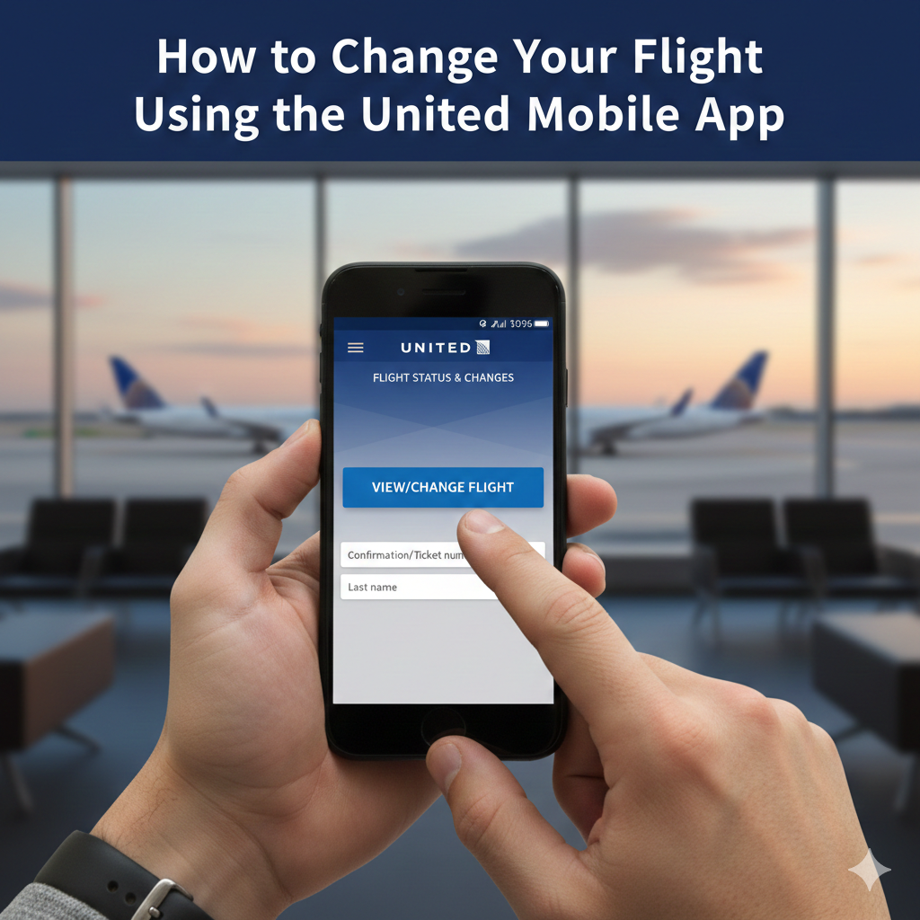 how do I change my flight on United Airlines