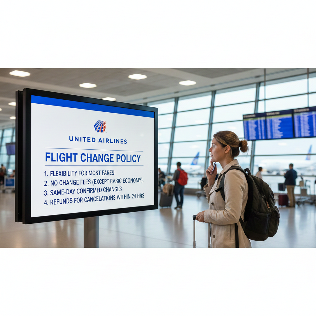 how do I change my flight on United Airlines