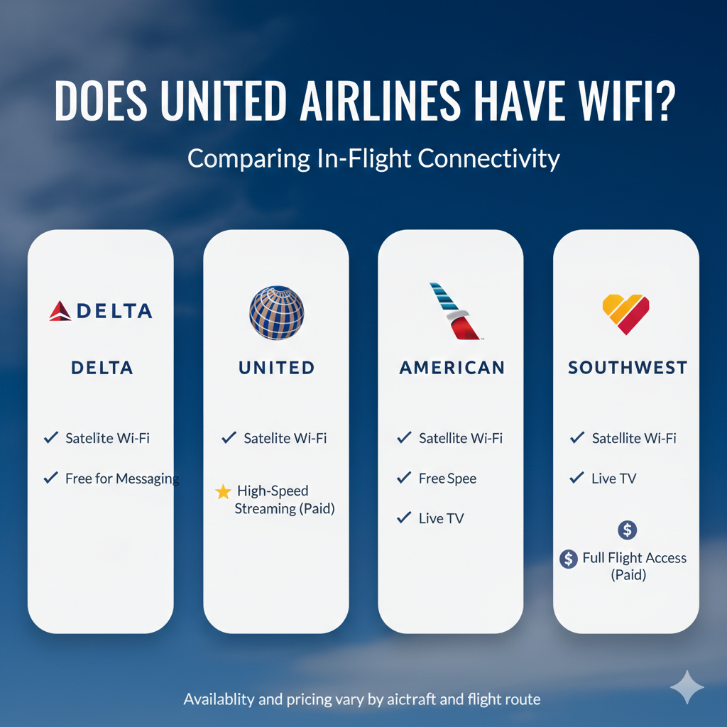 Does United Airlines Have Wifi