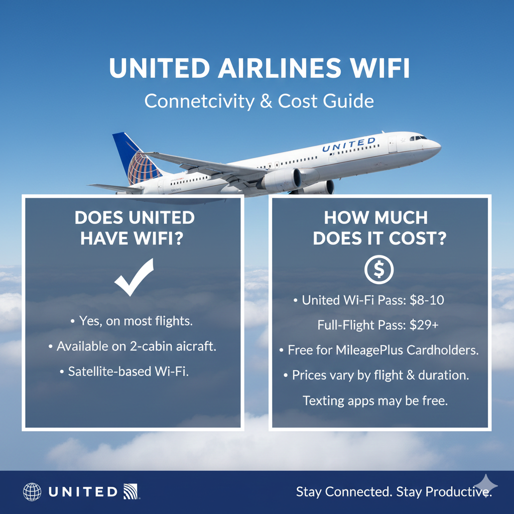 Does United Airlines Have Wifi