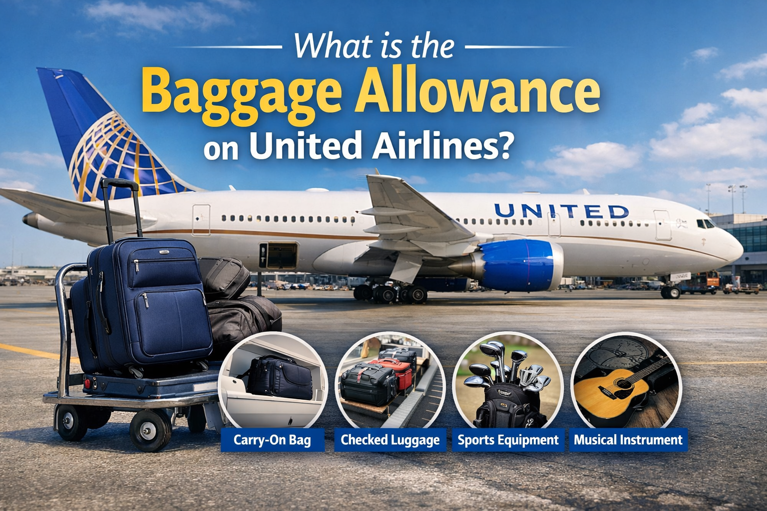 What is the baggage allowance on United Airlines