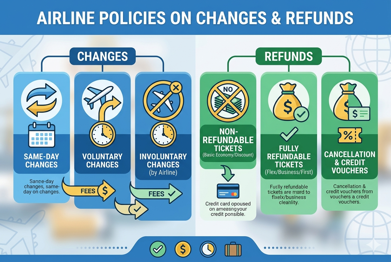 Can Basic Economy tickets be changed or refunded?