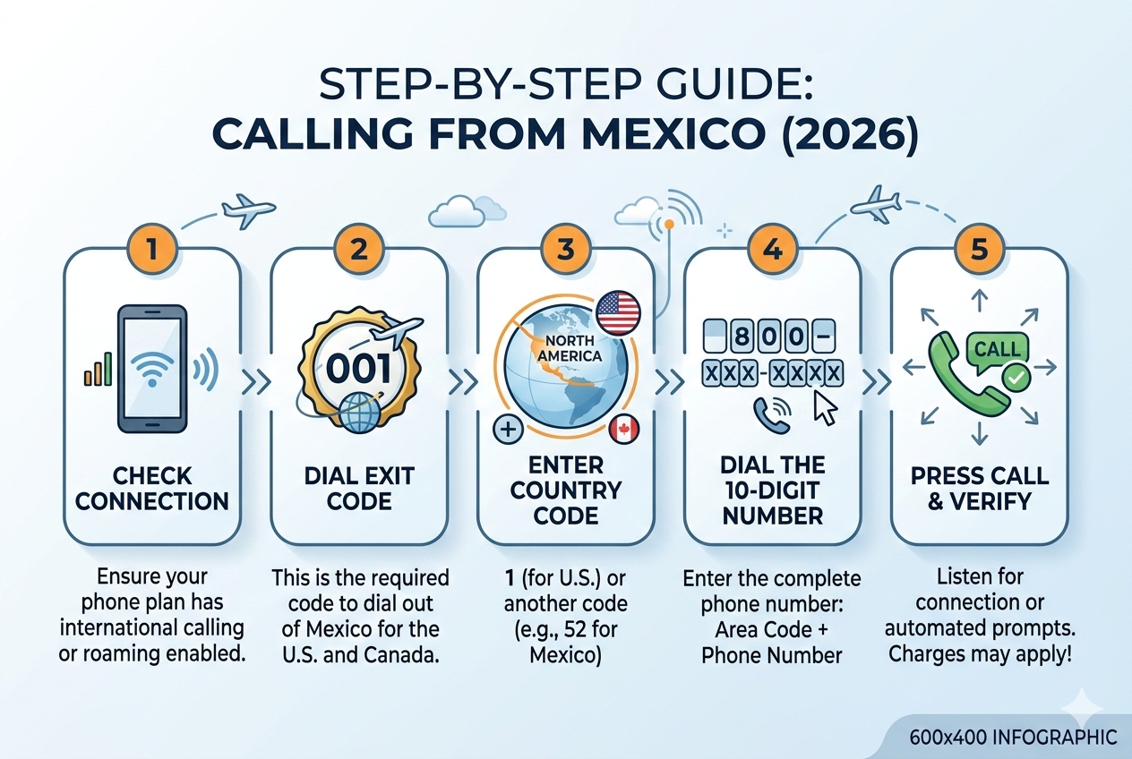 How do I call United Airlines from Mexico?