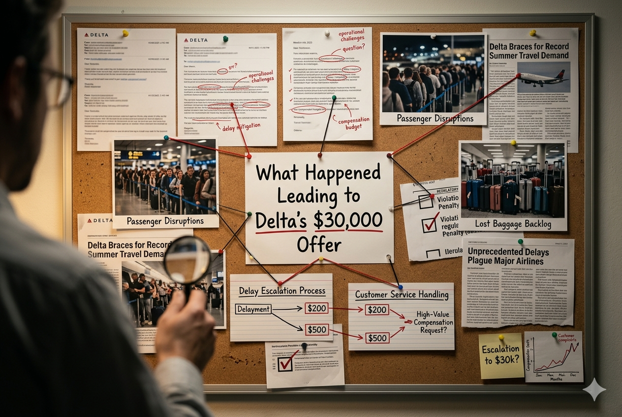 Why is Delta offering $30,000?